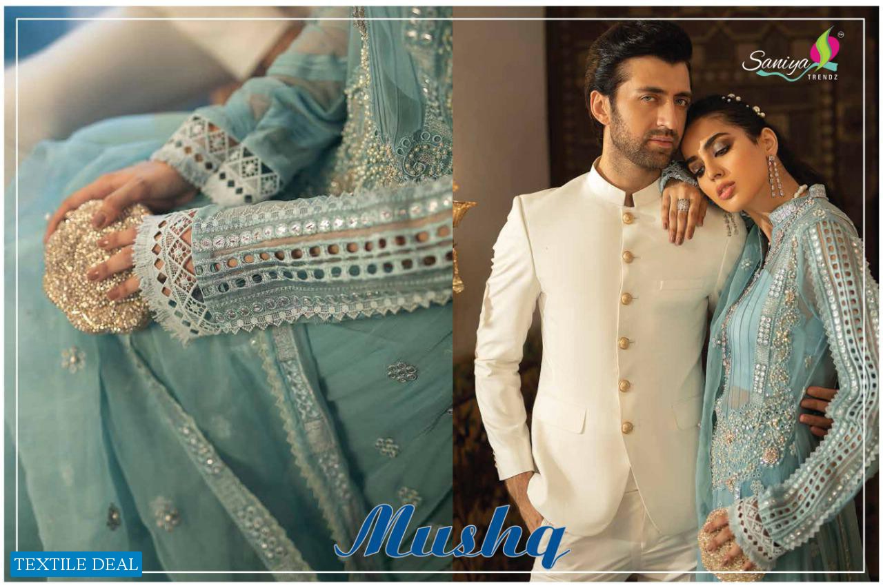 Saniya Mushq Wholesale Pakistani Concept Salwar Kameez