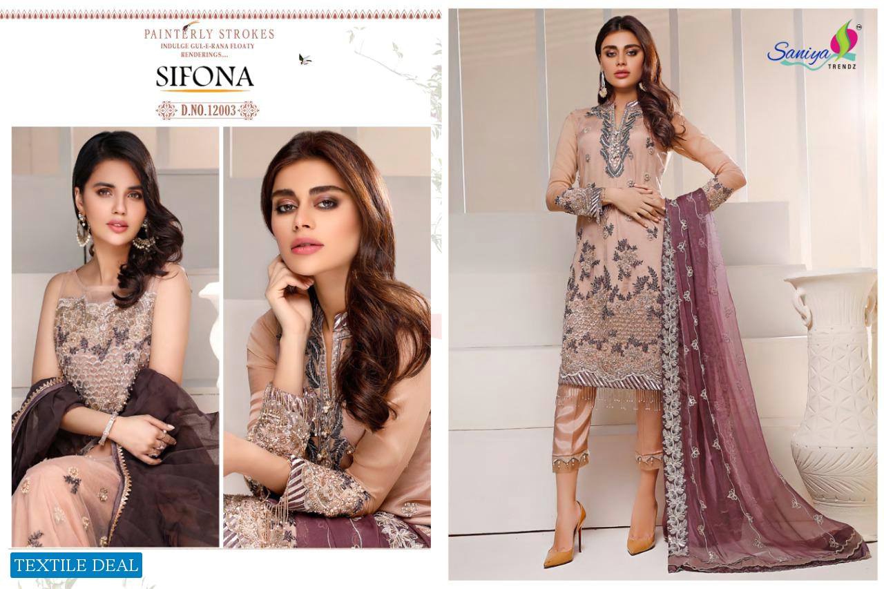 Saniya Sifona Wholesale Pakistani Concept Dress Material
