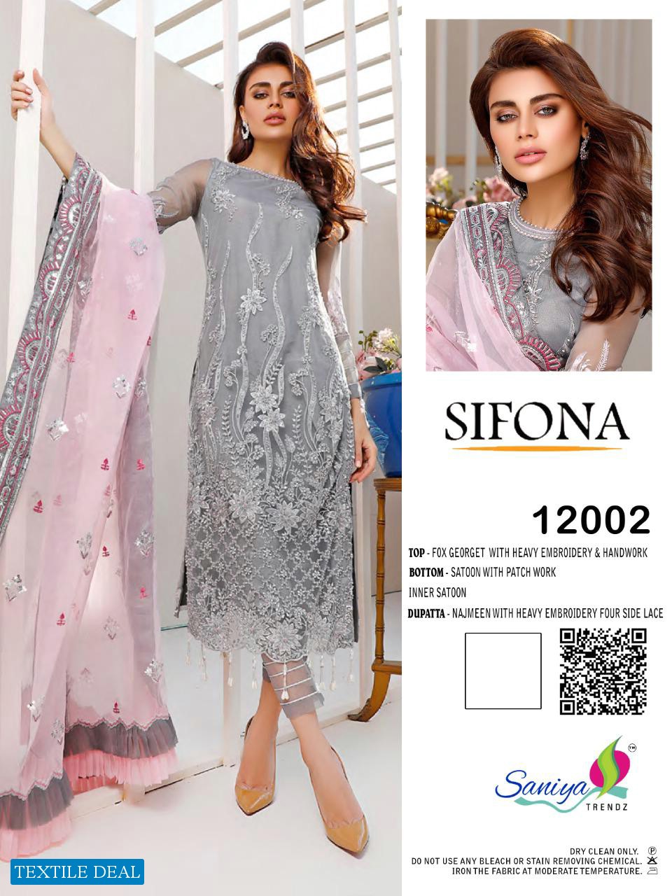 Saniya Sifona Wholesale Pakistani Concept Dress Material