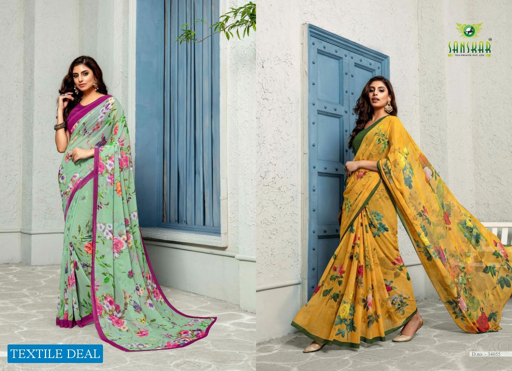 Sanskar Sparsh Vol-2 Wholesale Ethnic Saree Blouse