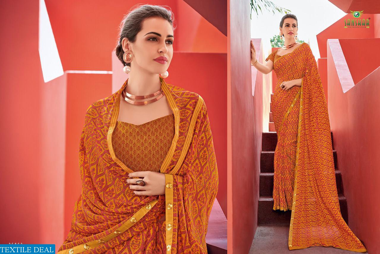 Sanskar Suhane pal vol-18 Wholesale Fancy Ethnic Sarees
