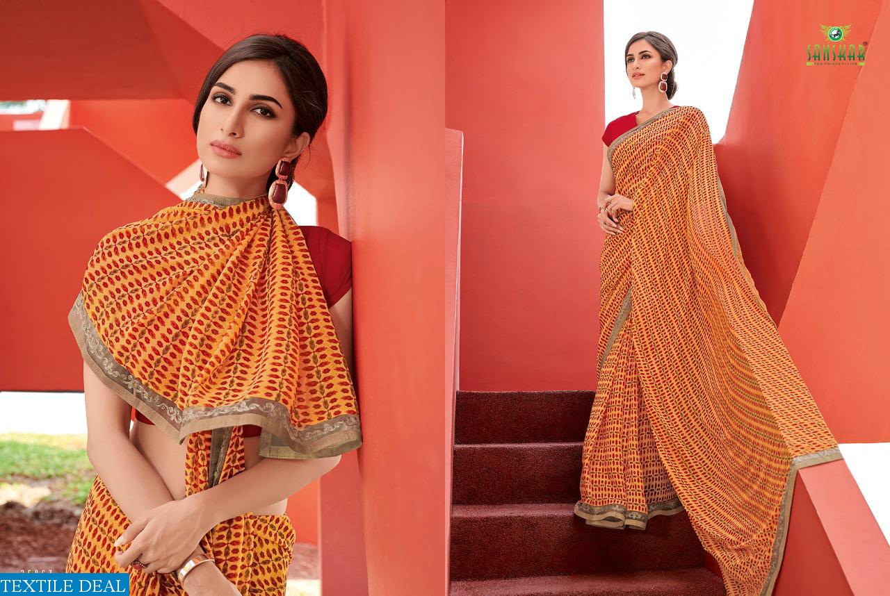 Sanskar Suhane pal vol-18 Wholesale Fancy Ethnic Sarees