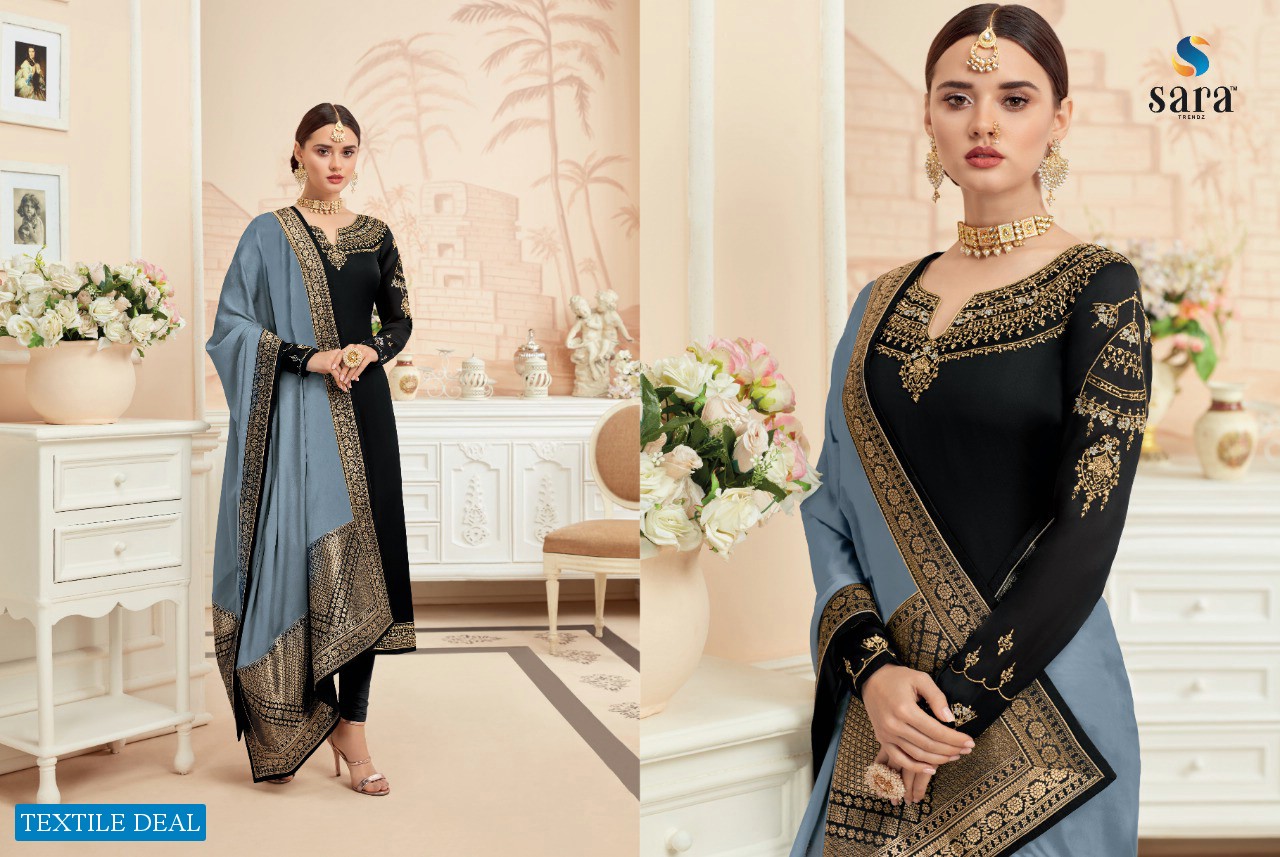 Sara Trendz Eliza Wholesale Straight Salwar Suits