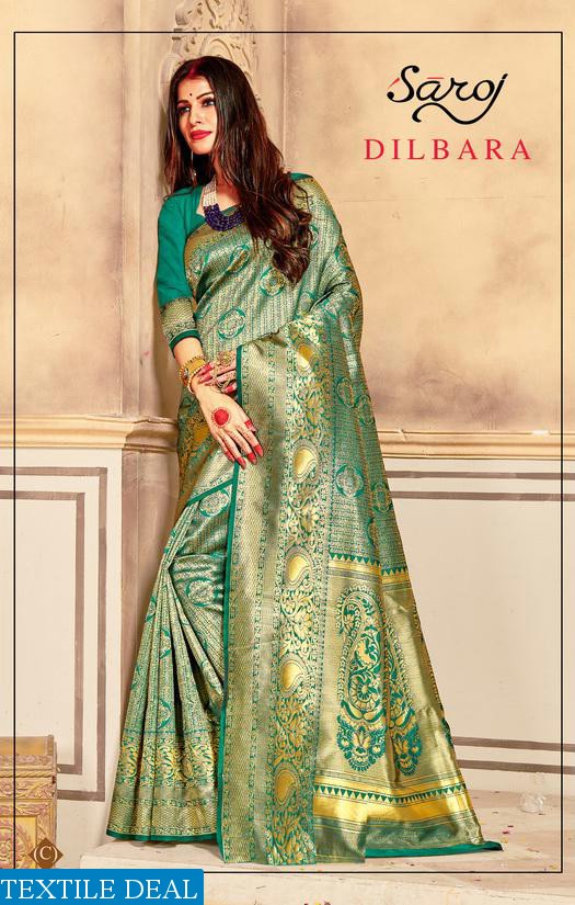 Saroj Dilbara Wholesale Banaras Silk Ethnic Sarees