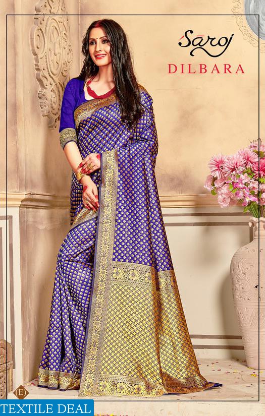 Saroj Dilbara Wholesale Banaras Silk Ethnic Sarees