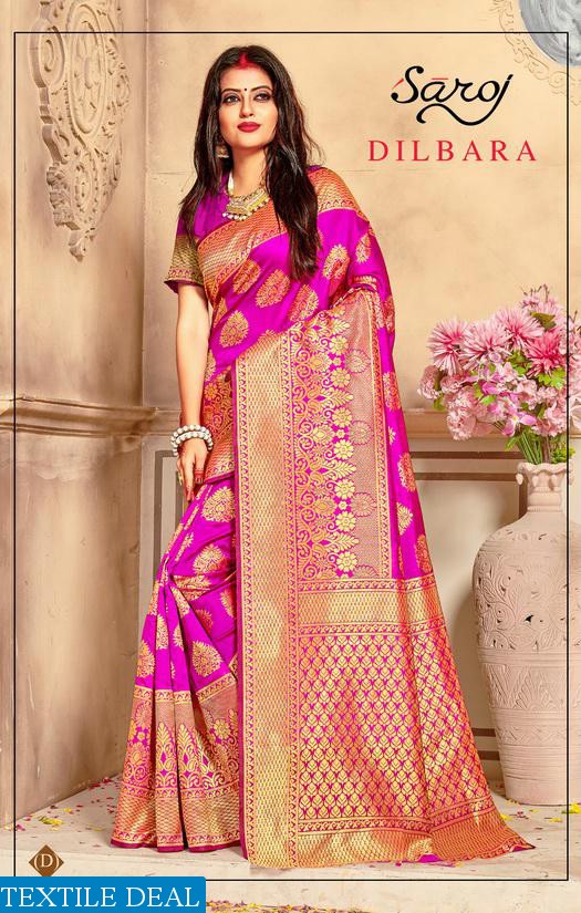 Saroj Dilbara Wholesale Banaras Silk Ethnic Sarees
