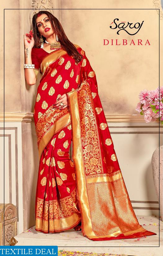 Saroj Dilbara Wholesale Banaras Silk Ethnic Sarees