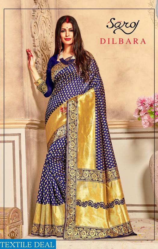 Saroj Dilbara Wholesale Banaras Silk Ethnic Sarees