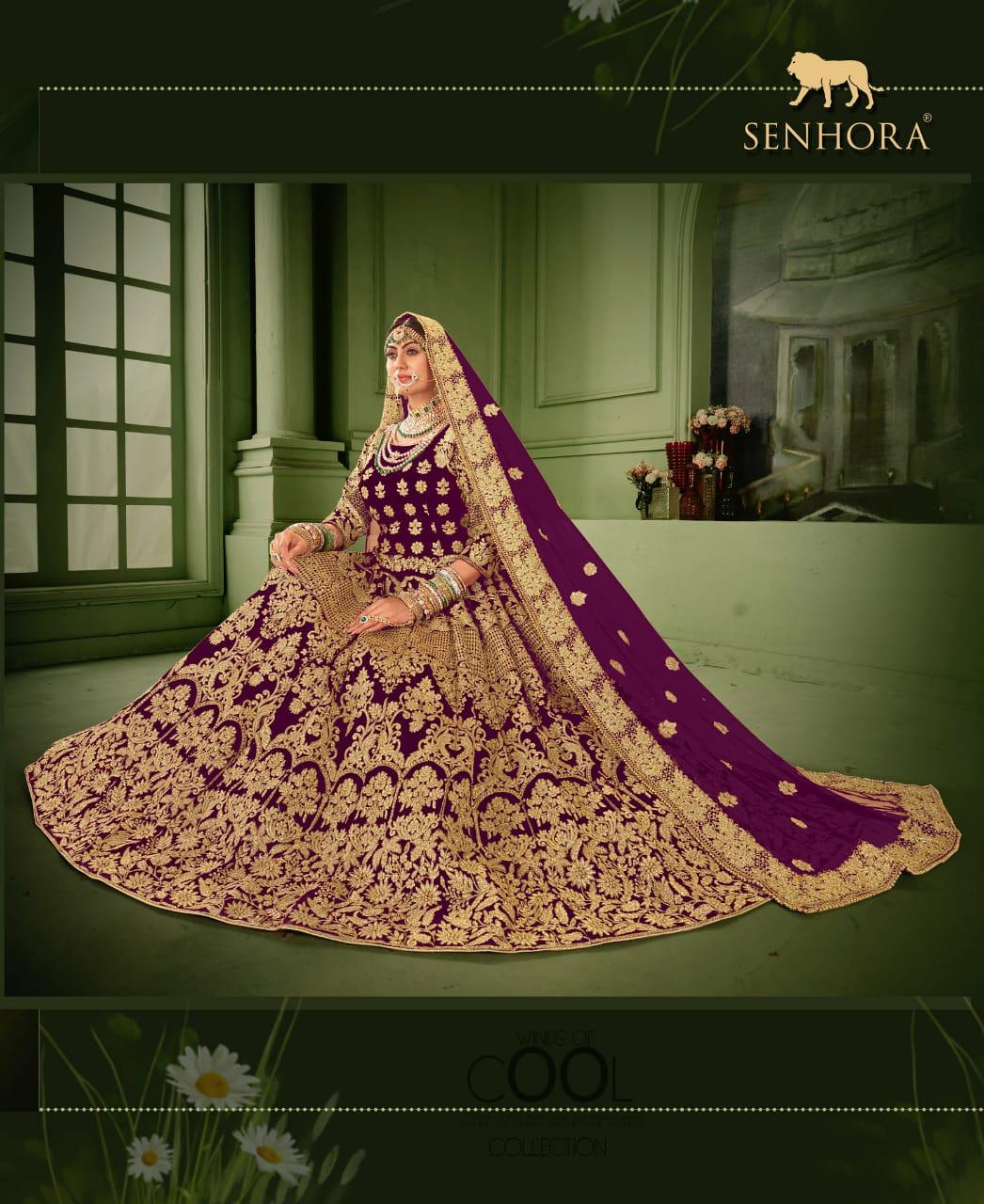 Senhora Amira bridal Heritage Vol-6 Wholesale Designer Lehengas