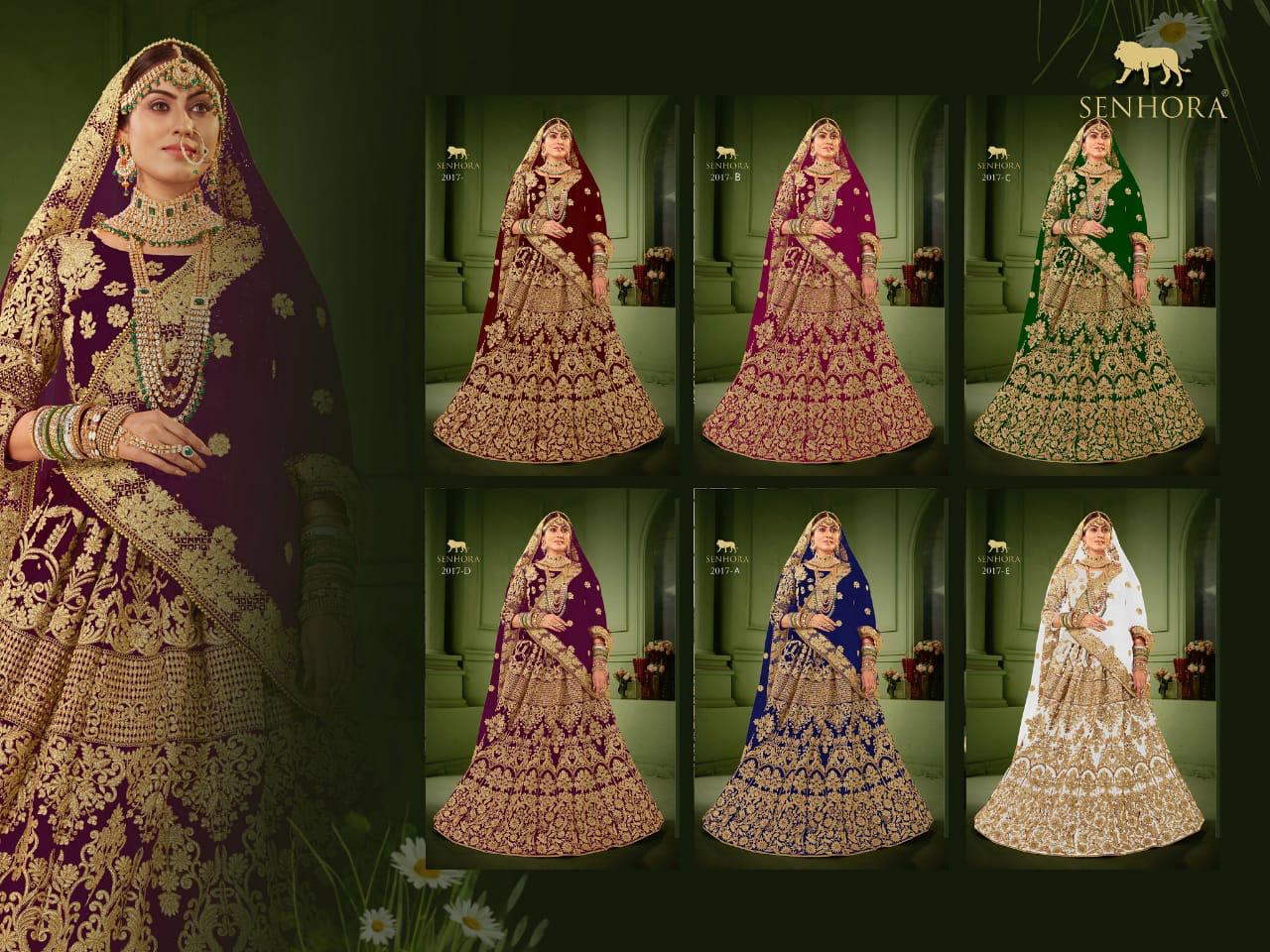 Senhora Amira bridal Heritage Vol-6 Wholesale Designer Lehengas