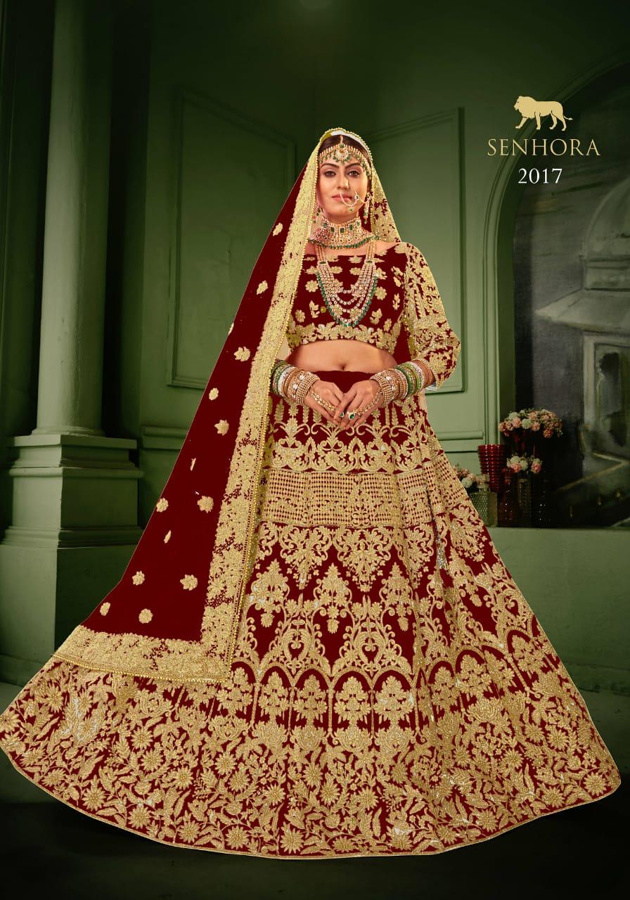 Senhora Amira bridal Heritage Vol-6 Wholesale Designer Lehengas