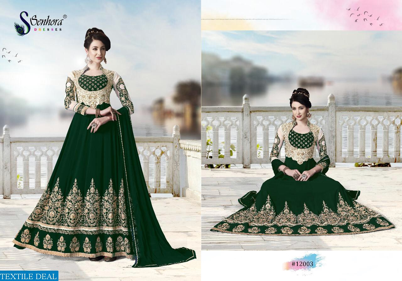 Senhora Bella VOl-12 Wholesale Designer Anarkali Dresses