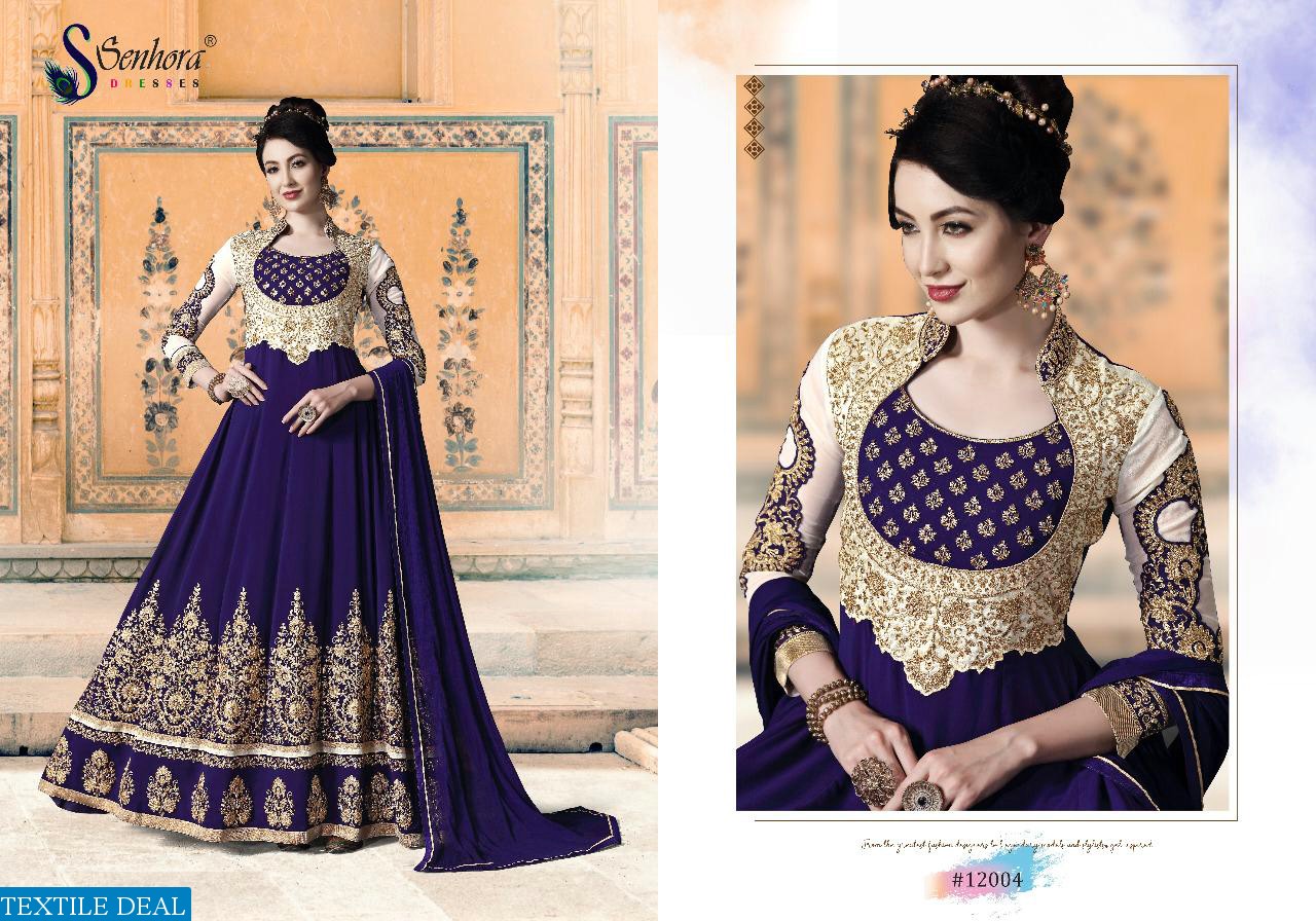 Senhora Bella VOl-12 Wholesale Designer Anarkali Dresses