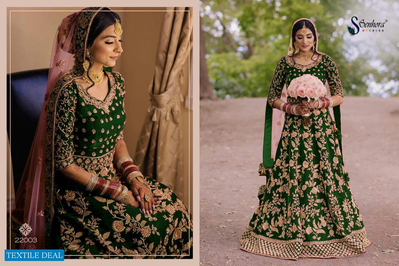 Senhora Fiza Vol-22 Wholesale Anarkali Salwar Kameez