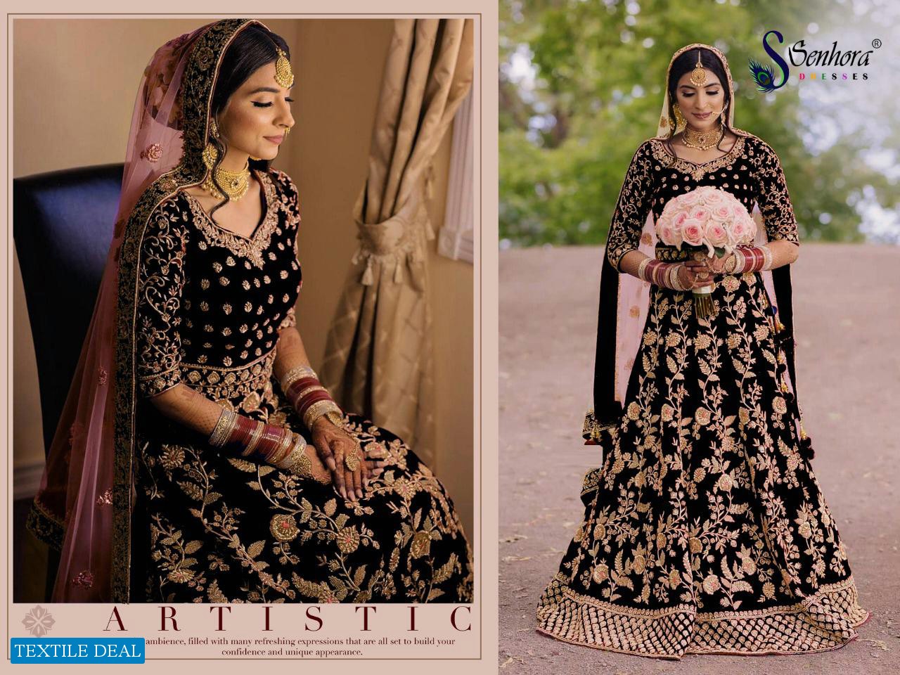 Senhora Fiza Vol-22 Wholesale Anarkali Salwar Kameez