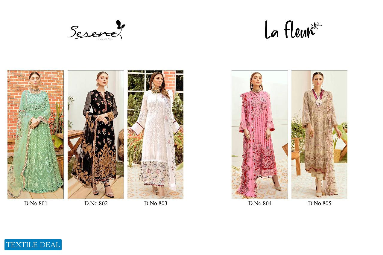 Serene La Fleun Wholesale Pakistani Concept Salwar Kameez