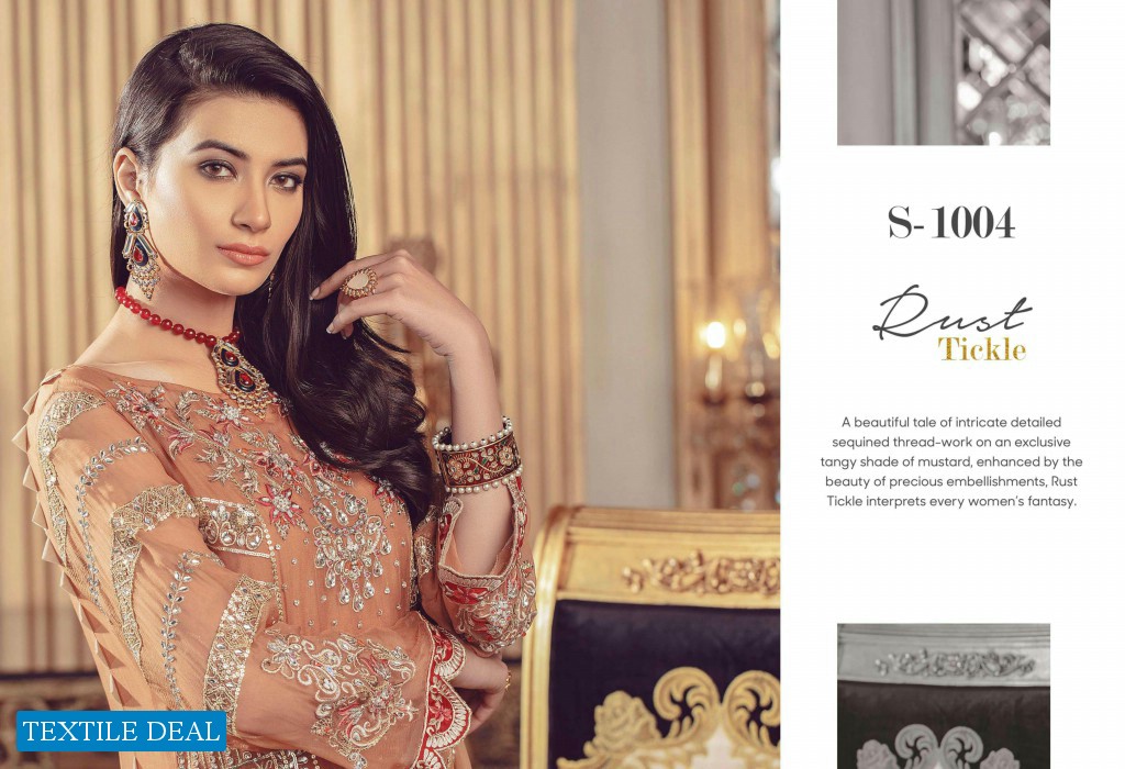 Serene Premium Embroidered Beaux Reves Vol-10 Branded Pakistani Salwar Kameez