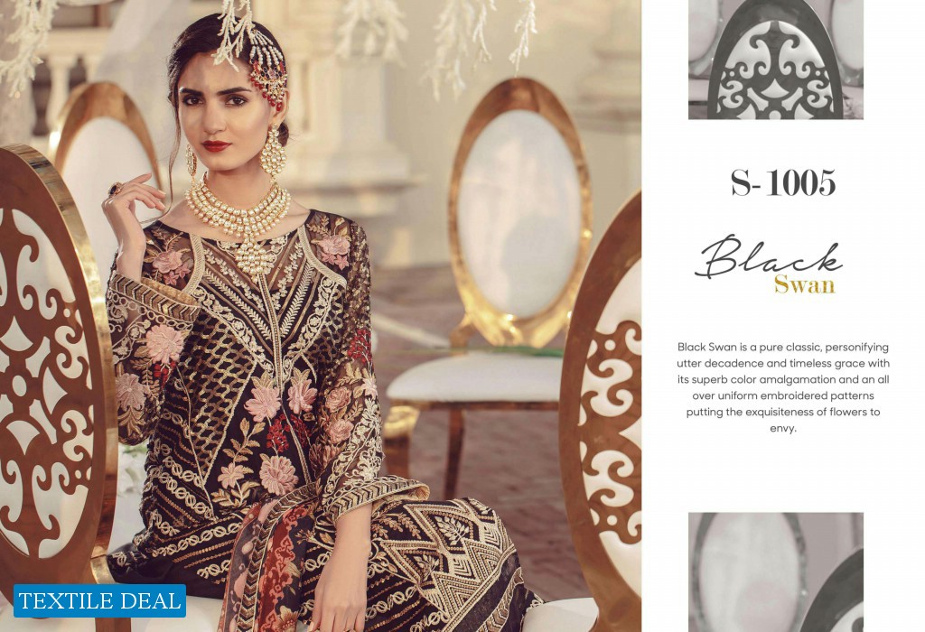 Serene Premium Embroidered Beaux Reves Vol-10 Branded Pakistani Salwar Kameez