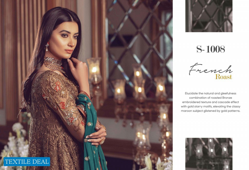 Serene Premium Embroidered Beaux Reves Vol-10 Branded Pakistani Salwar Kameez