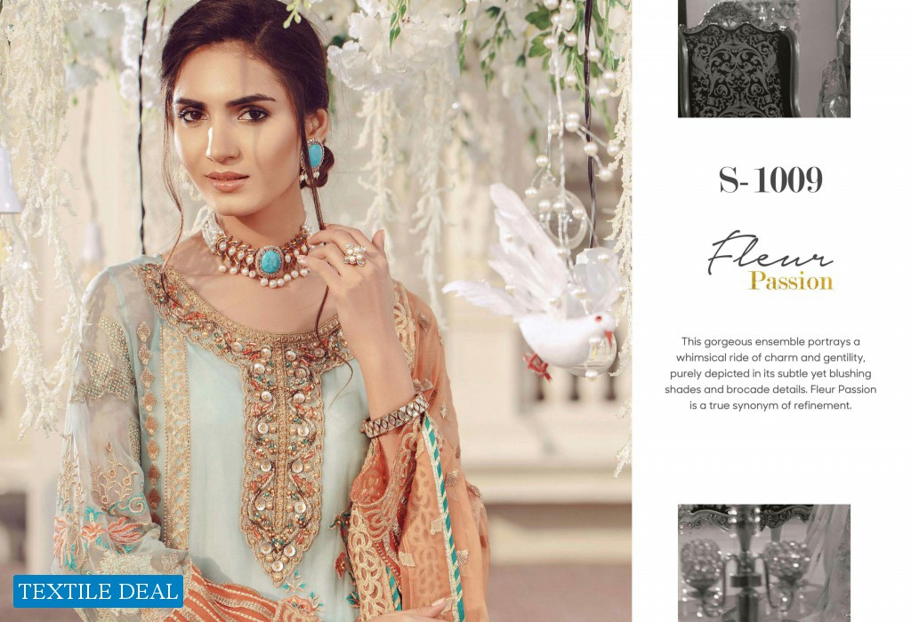 Serene Premium Embroidered Beaux Reves Vol-10 Branded Pakistani Salwar Kameez
