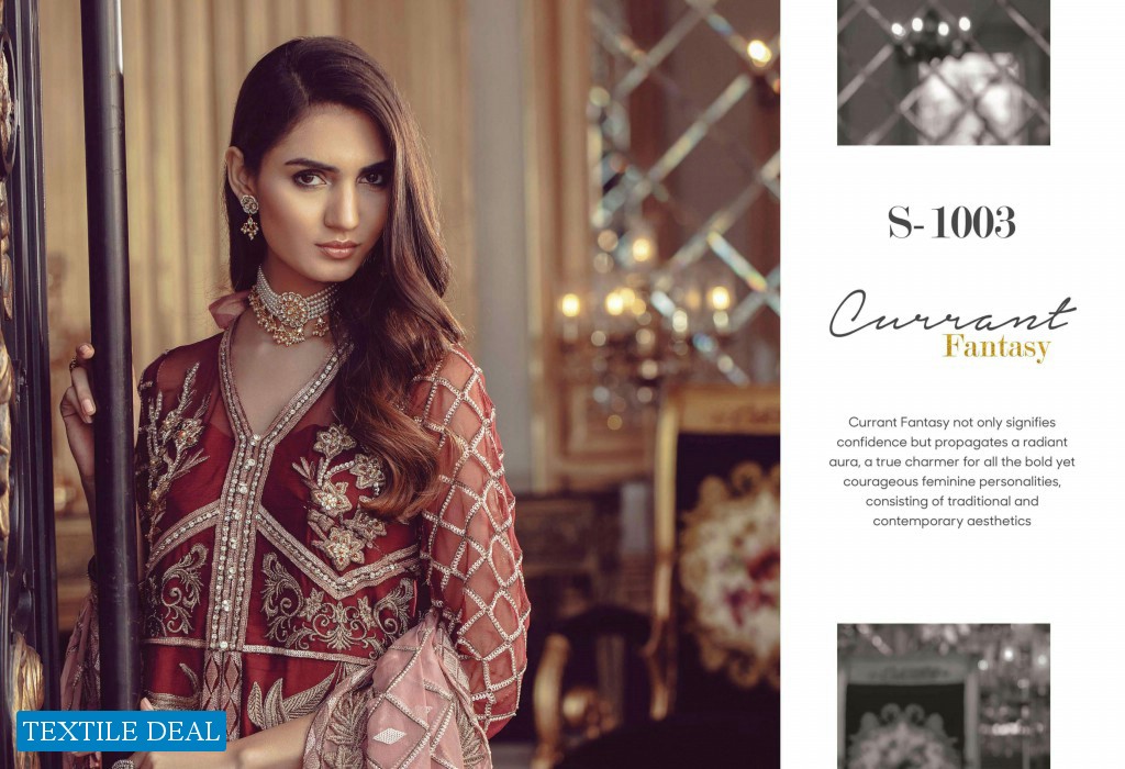 Serene Premium Embroidered Beaux Reves Vol-10 Branded Pakistani Salwar Kameez
