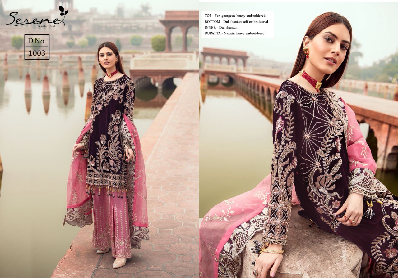 Serene Zarqoon Wholesale Pakistani Concept Dress Material