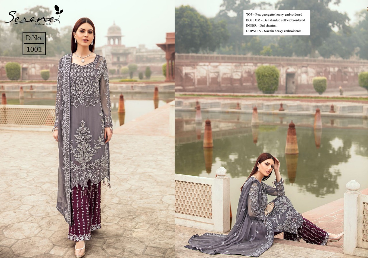 Serene Zarqoon Wholesale Pakistani Concept Dress Material