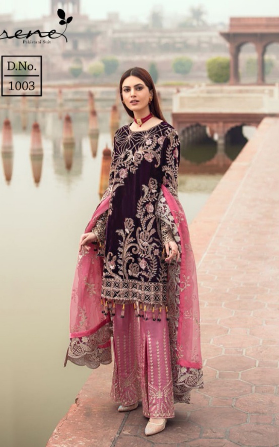 Serene Zarqoon Wholesale Pakistani Concept Dress Material