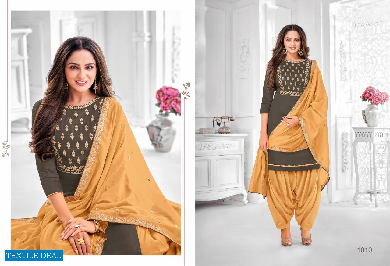 Shagun Kohinoor Wholesale Jaam Satin Dress Material