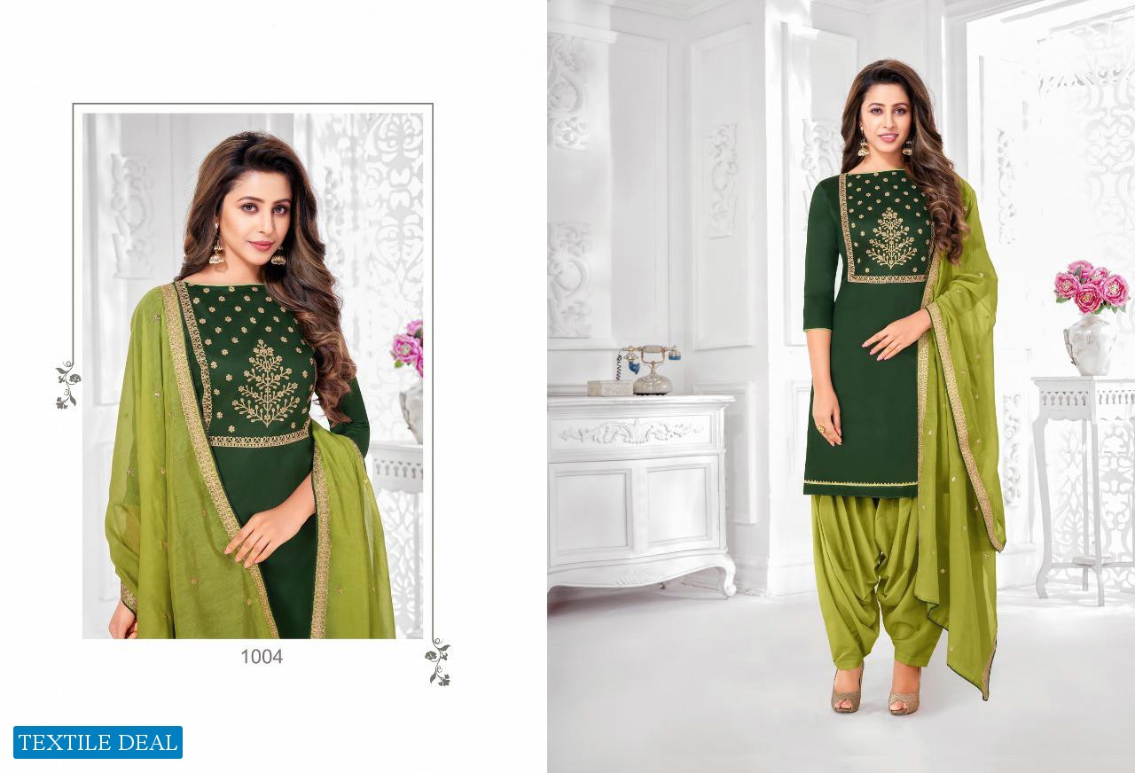 Shagun Kohinoor Wholesale Jaam Satin Dress Material