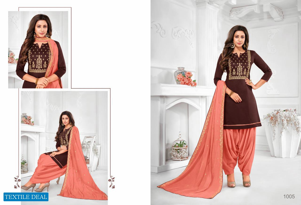 Shagun Kohinoor Wholesale Jaam Satin Dress Material