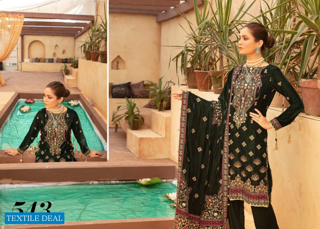 Shaista Luxury Velvet Collection Wholesale Luxury Pakistani Catalog