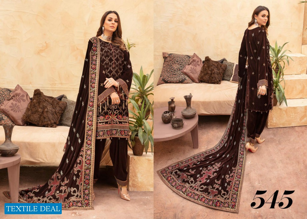 Shaista Luxury Velvet Collection Wholesale Luxury Pakistani Catalog
