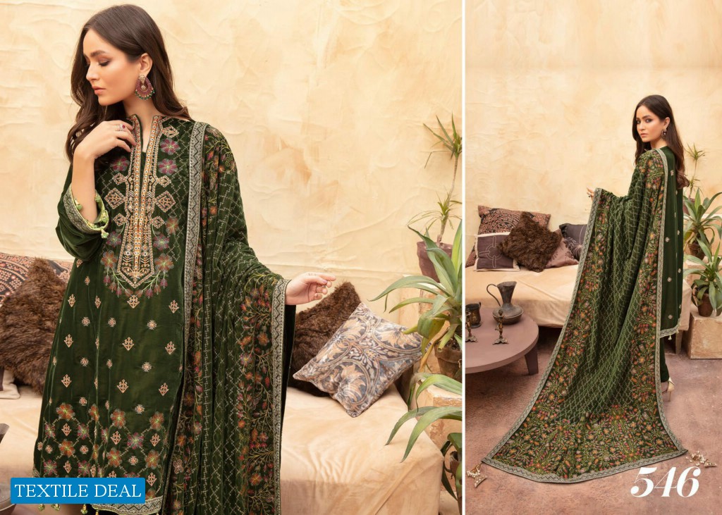 Shaista Luxury Velvet Collection Wholesale Luxury Pakistani Catalog