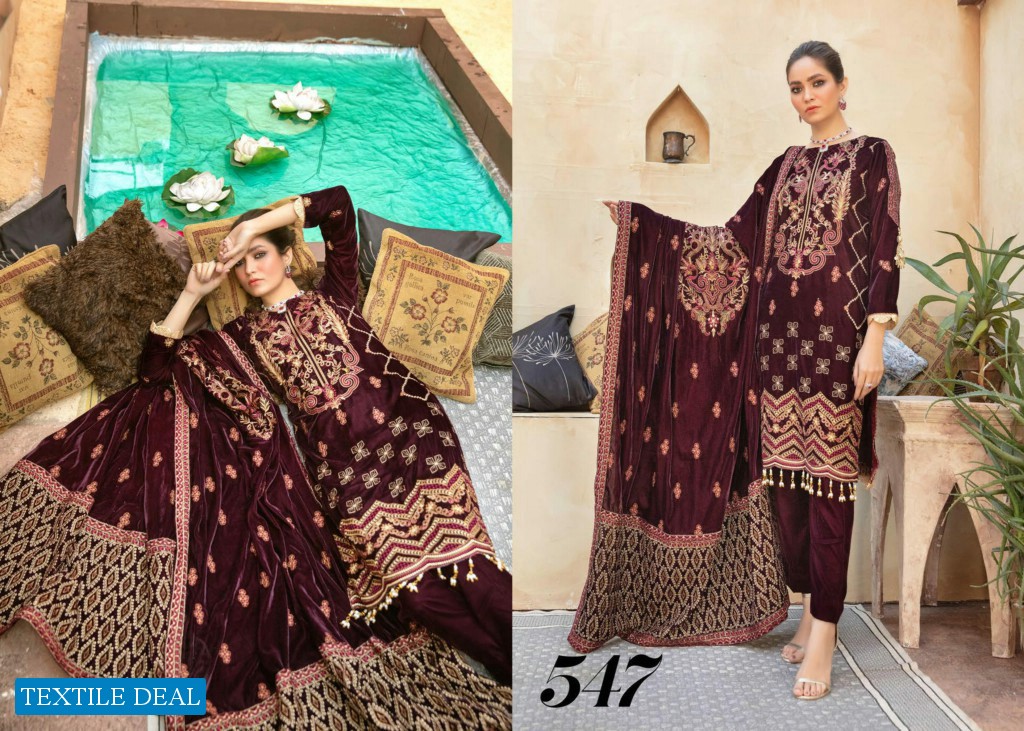 Shaista Luxury Velvet Collection Wholesale Luxury Pakistani Catalog