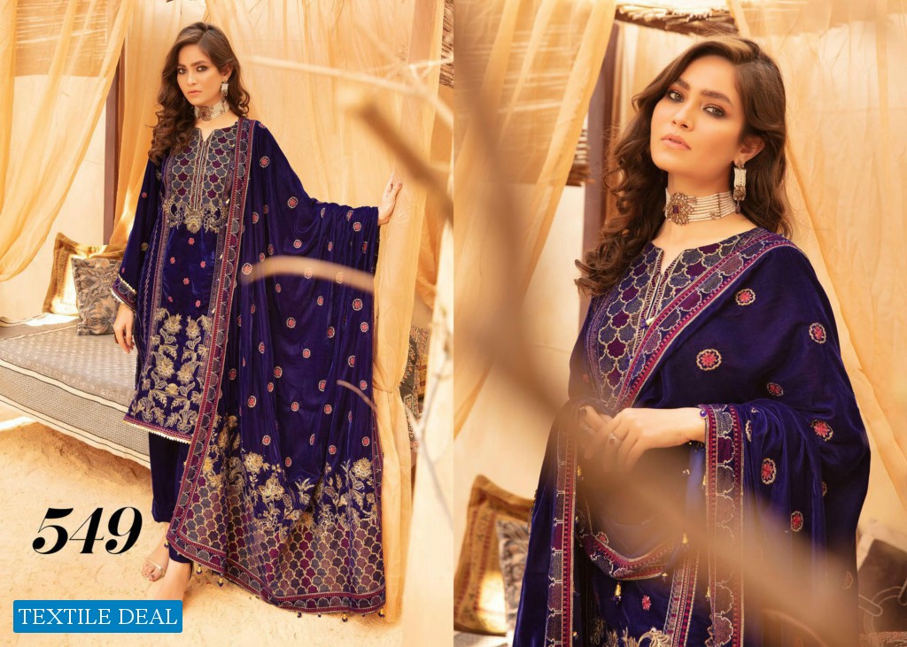 Shaista Luxury Velvet Collection Wholesale Luxury Pakistani Catalog