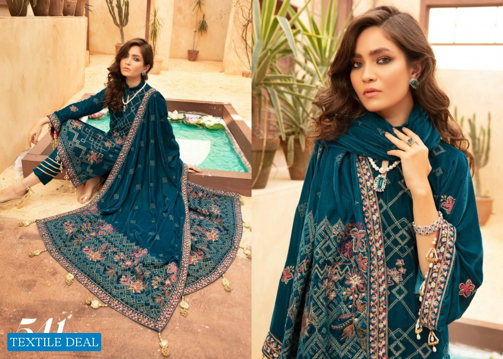 Shaista Luxury Velvet Collection Wholesale Luxury Pakistani Catalog