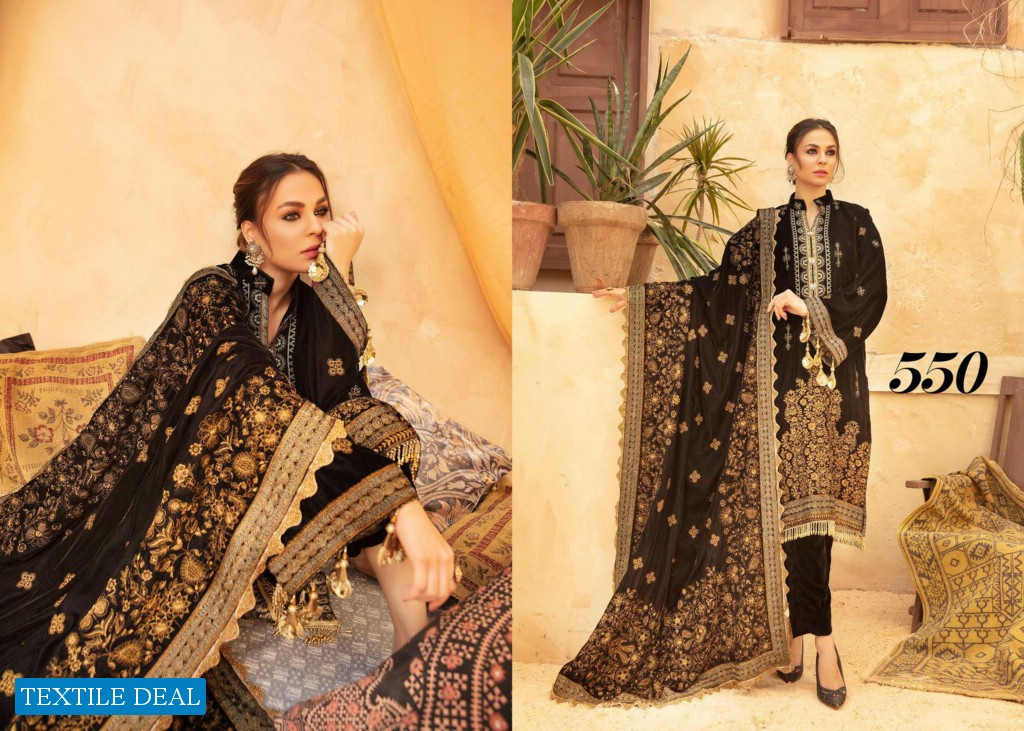 Shaista Luxury Velvet Collection Wholesale Luxury Pakistani Catalog