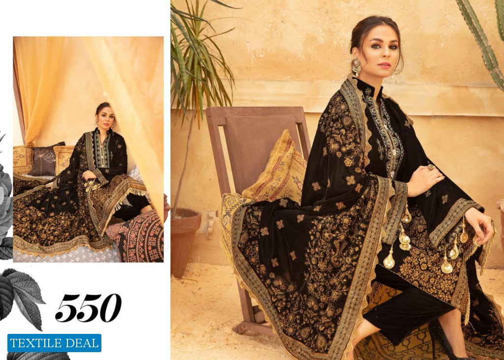 Shaista Luxury Velvet Collection Wholesale Luxury Pakistani Catalog
