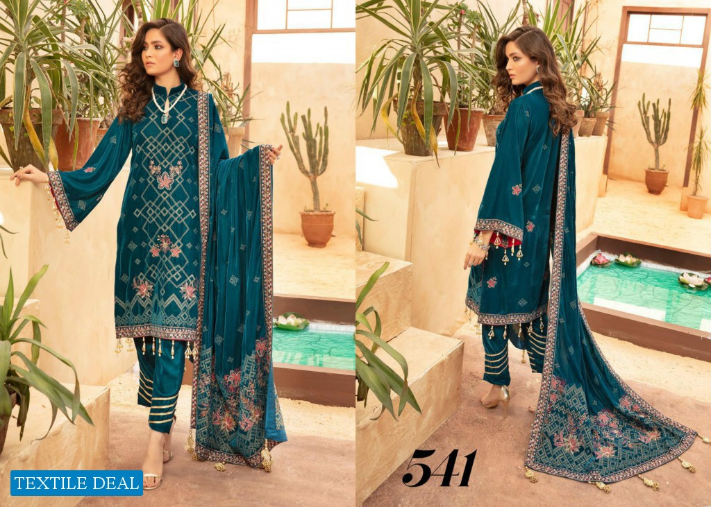 Shaista Luxury Velvet Collection Wholesale Luxury Pakistani Catalog