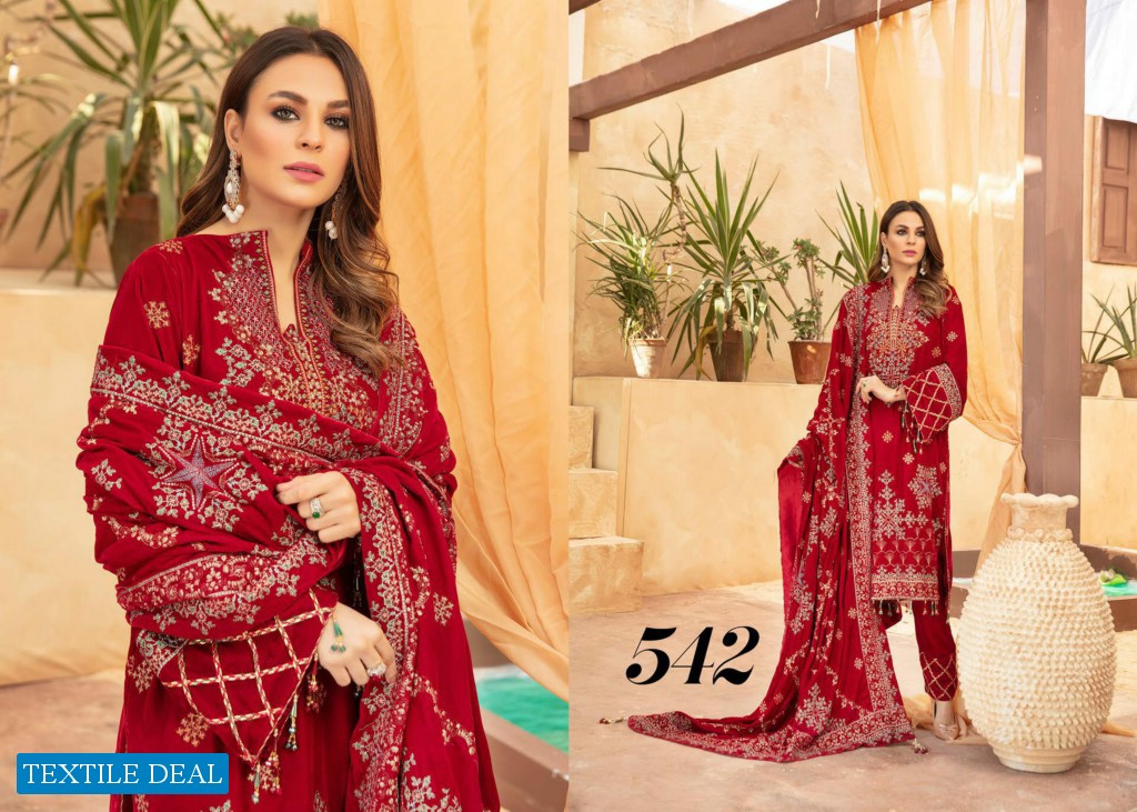 Shaista Luxury Velvet Collection Wholesale Luxury Pakistani Catalog