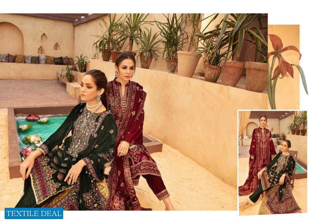 Shaista Luxury Velvet Collection Wholesale Luxury Pakistani Catalog