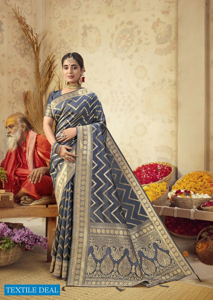 Shakunt Kundali Art Silk Wholesale Saree Catalogs