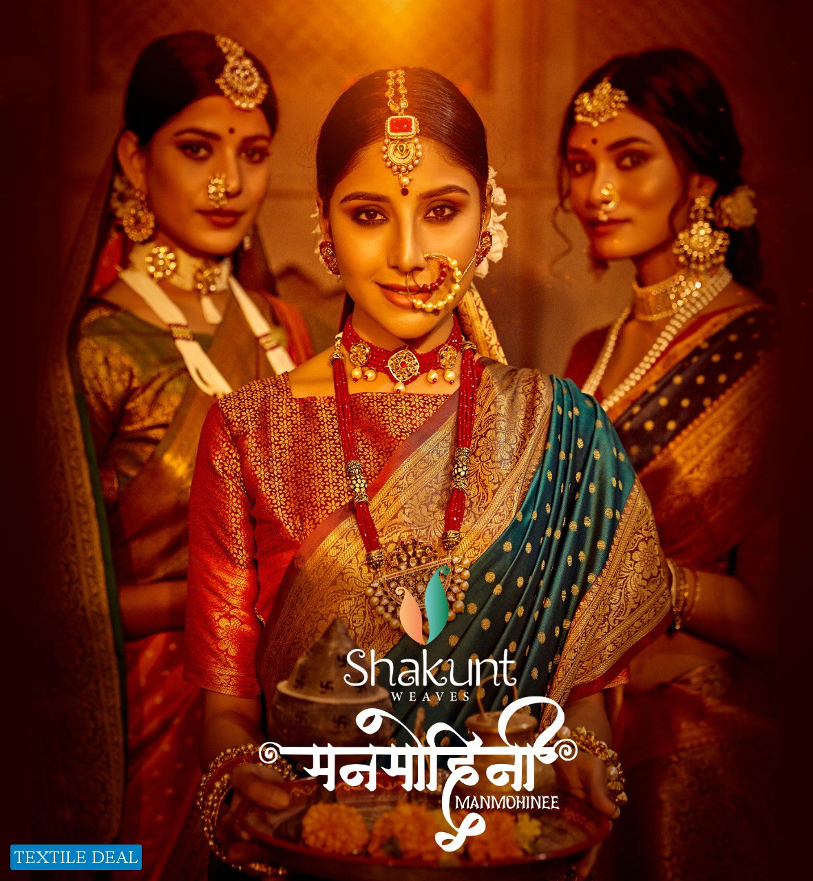 Shakunt Manmohini Wholesale Shopping Silk Ethnic Saree