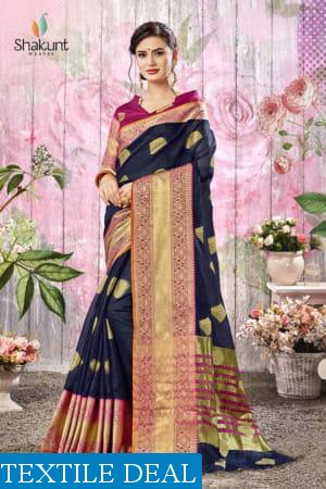 Shakunt Miraya Wholesale Weaving Silk Sarees