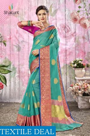 Shakunt Miraya Wholesale Weaving Silk Sarees