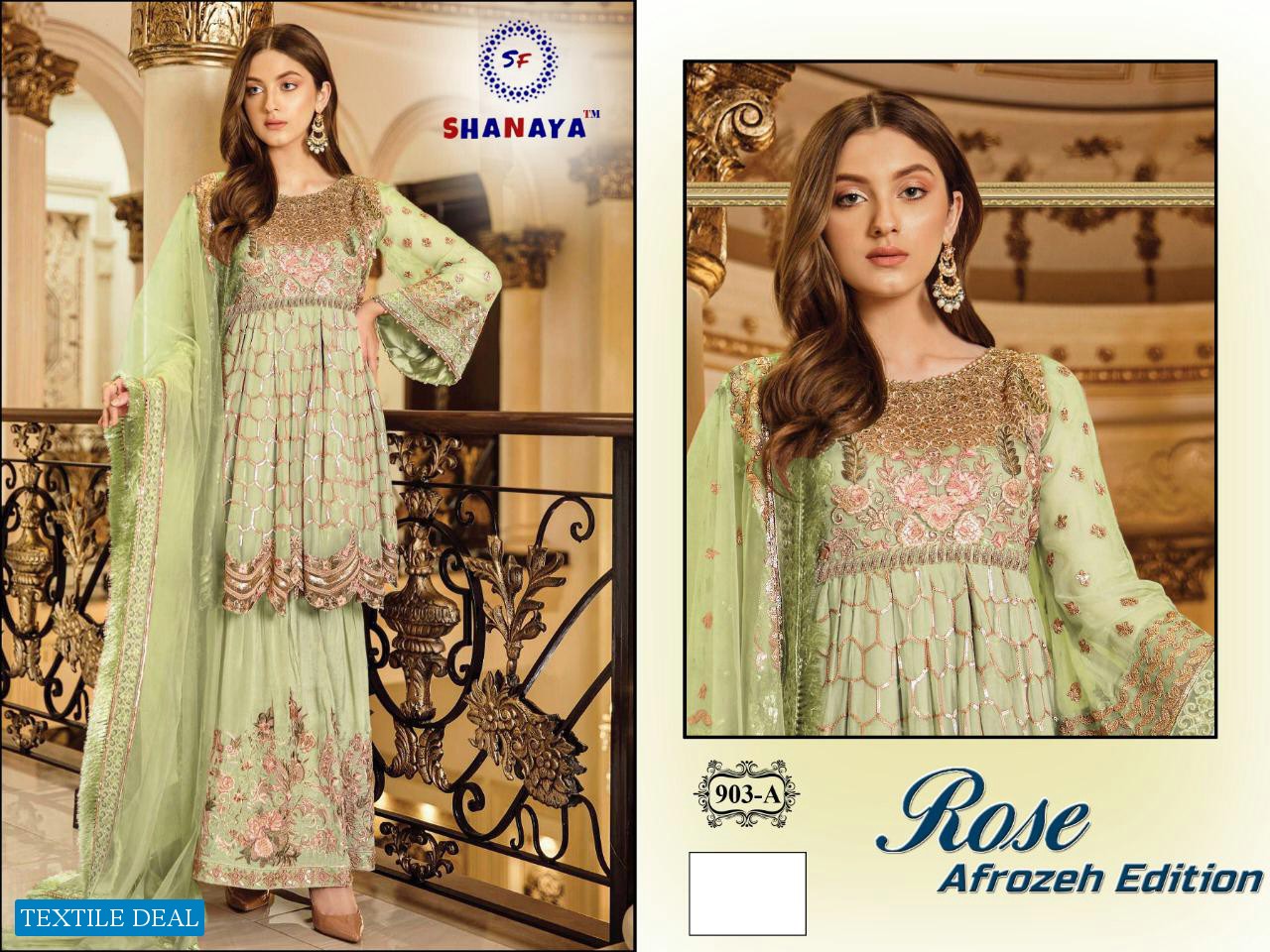 Shanaya Rose Afrozeh Edition Bulk Shopping Pakistani Dresses