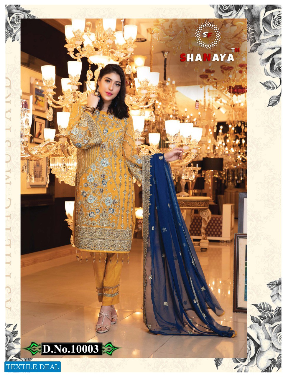 Shanaya Rose Blossom Wholesale Shopping Pakistani Salwar kameez