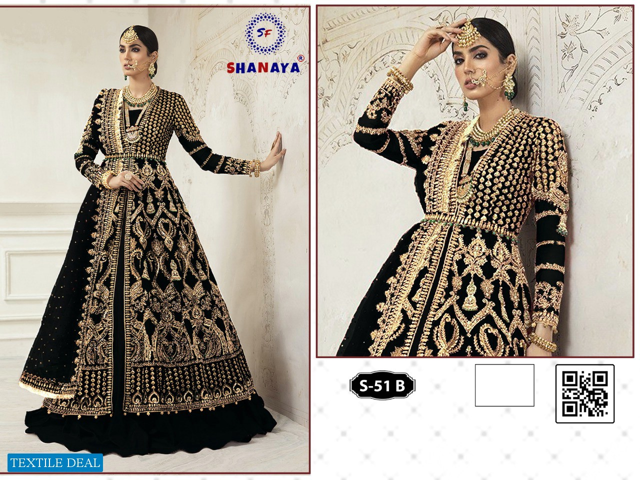 Shanaya Rose Bridal S-51 Wholesale Designer Pakistani Dress