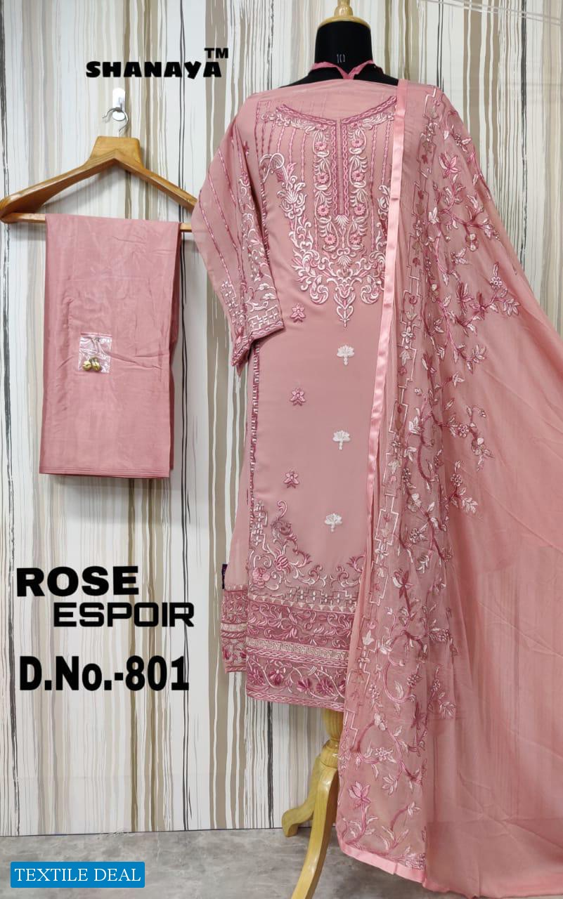 Shanaya Rose Espoir 801 Colour Wholesale Pakistani Concept Dress